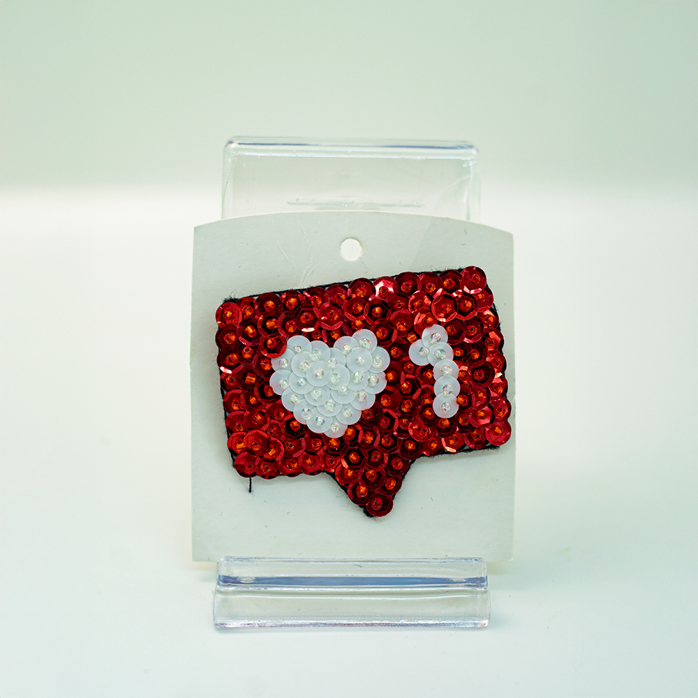 Broche de corazón 