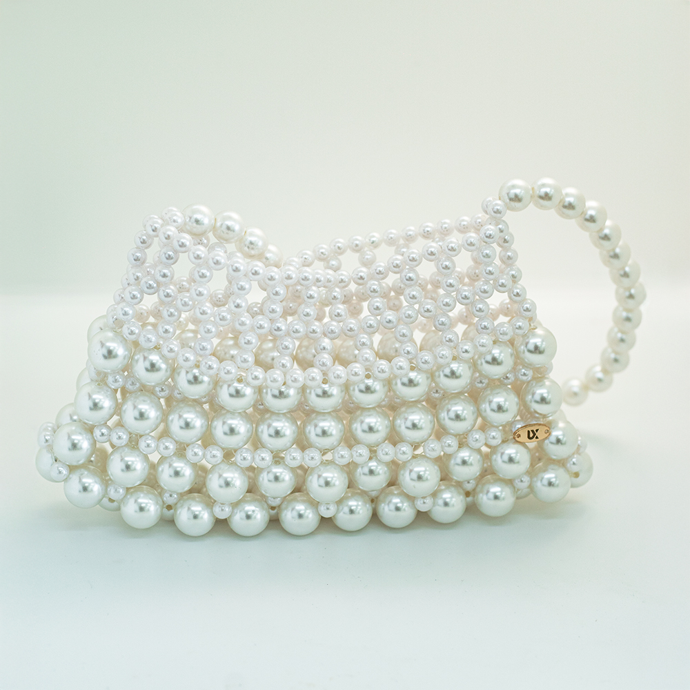 Bolso blanco mediano