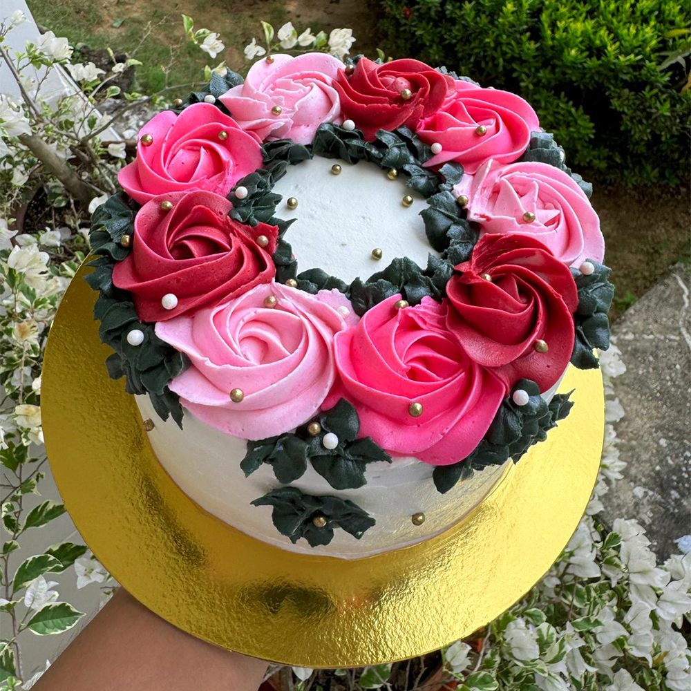 Pudín de rosas