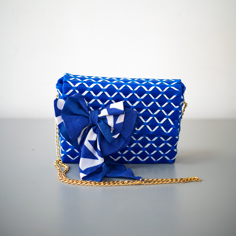 Cartera azul
