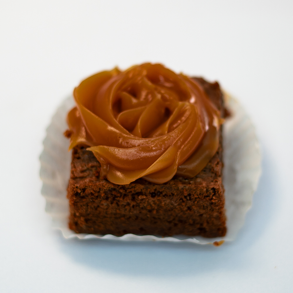 Postre de brownies 