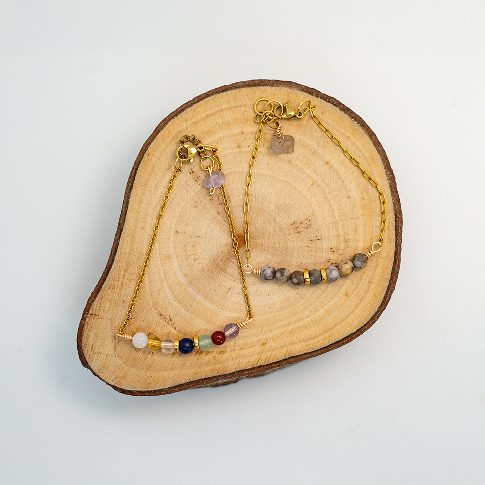 Pulseras de piedras